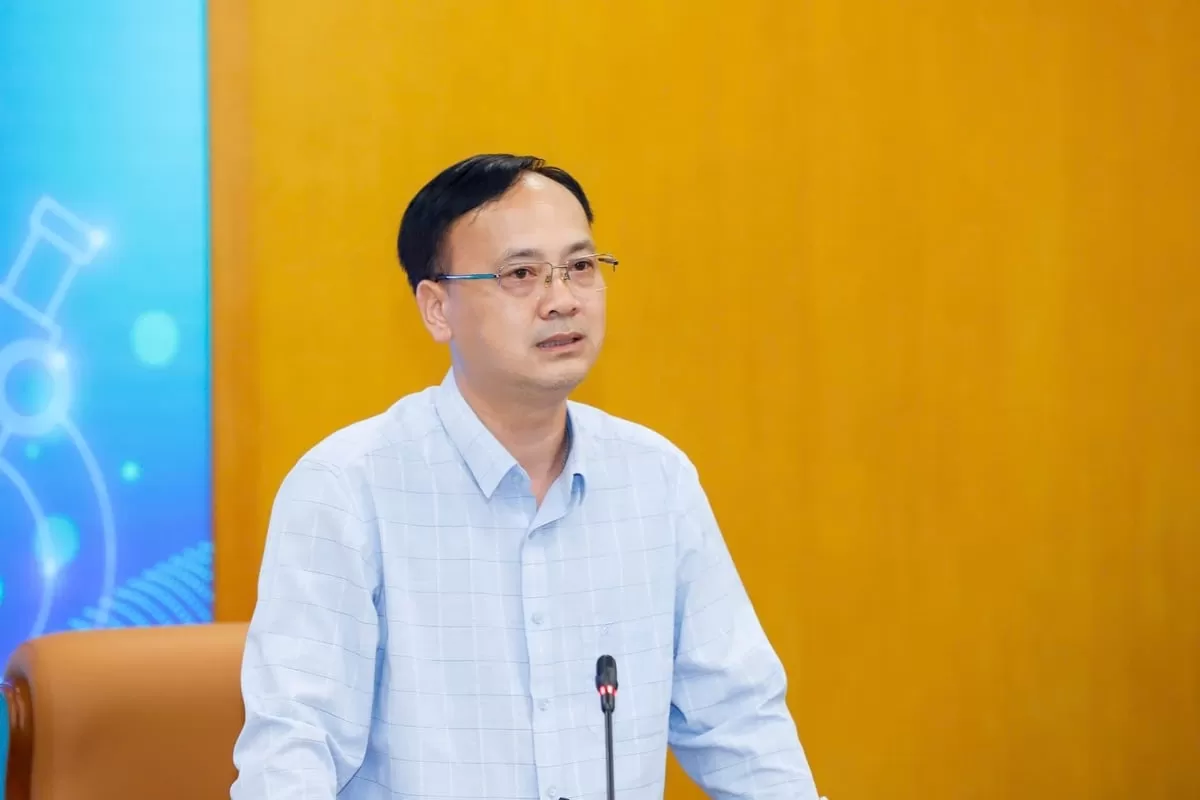 &Ocirc;ng Phan Quang Minh, Ph&oacute; Cục trưởng Cục Chăn nu&ocirc;i v&agrave; Th&uacute; y cho biết, hội nghị lần n&agrave;y c&oacute; &yacute; nghĩa đặc biệt quan trọng, bởi đ&acirc;y l&agrave; hội nghị khoa học cấp quốc gia đầu ti&ecirc;n trong giai đoạn 2021 - 2025 đ&aacute;nh gi&aacute; tổng thể lĩnh vực chăn nu&ocirc;i v&agrave; th&uacute; y. Ảnh: Khương Trung.