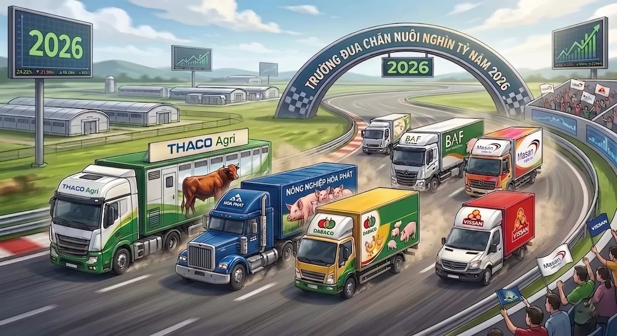 C&aacute;c doanh nghiệp tăng tốc mở rộng quy m&ocirc; chăn nu&ocirc;i năm 2026.