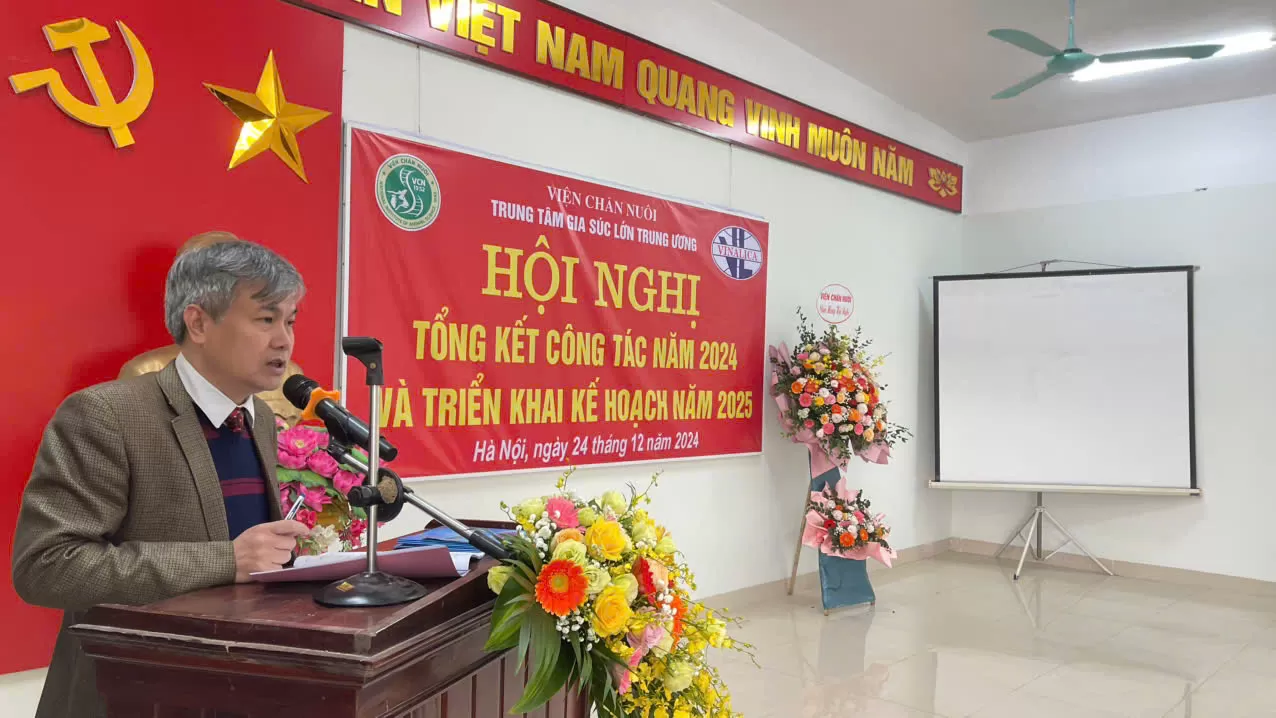 Hội nghị tổng kết công tác năm 2024 và triển khai kế hoạch năm 2025 của Trung tâm