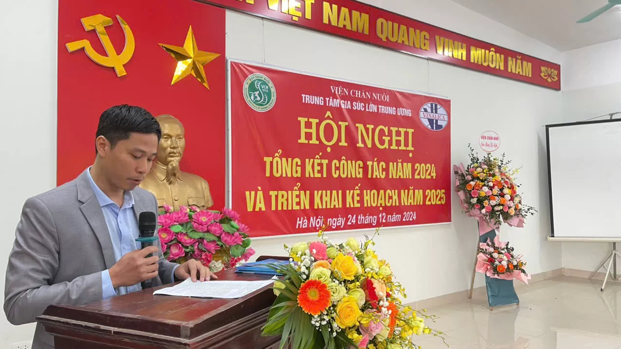 Hội nghị tổng kết công tác năm 2024 và triển khai kế hoạch năm 2025 của Trung tâm