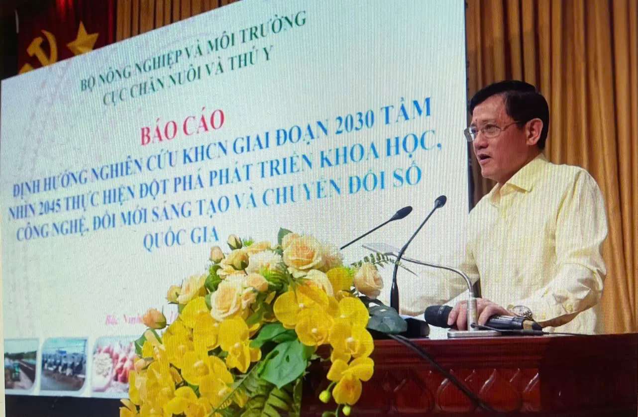 Để khoa học công nghệ trong chăn nuôi và thú y đột phá