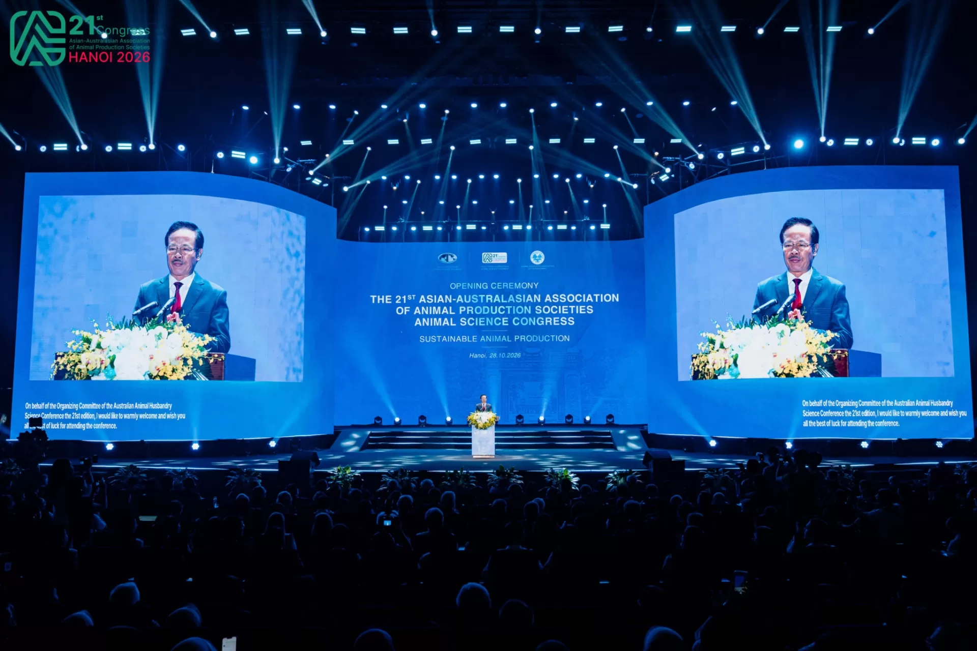 Khai mạc Hội nghị Khoa học Chăn nuôi Á – Úc 2026: Định hình tương lai chăn nuôi bền vững