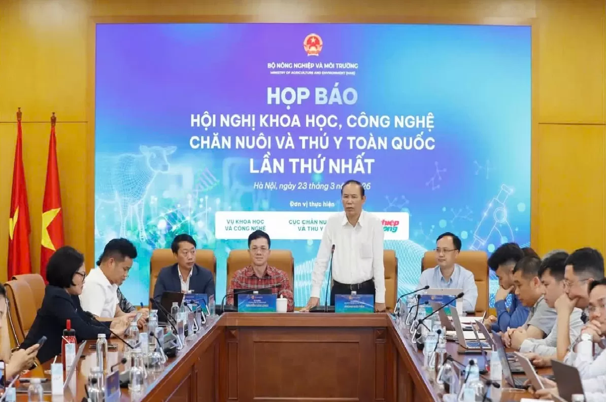 Lần đầu tổ chức Hội nghị Khoa học, Công nghệ Chăn nuôi và Thú y cấp quốc gia